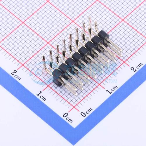 排针 DZ254W-22-16-69 弯插,P=2.54mm 2x8P 方针 电子元器件配单