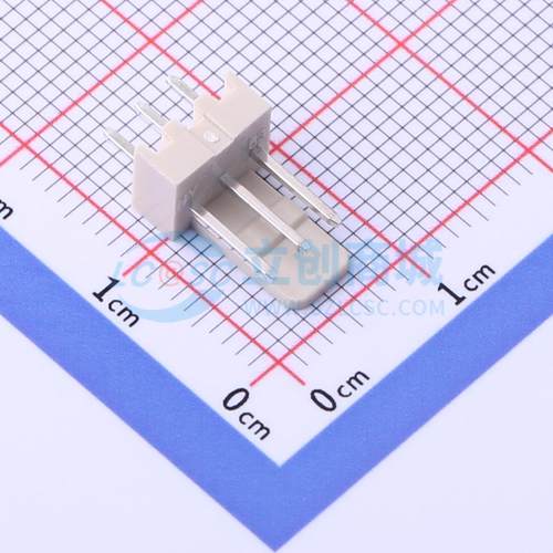 线对板针座 HC-2510-3A 插件,P=2.54mm 1x3P 直插 电子元器件配单