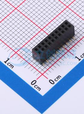 排母 CSEC202-1002A001R1AC 插件,P=1.27mm 2x10P 双排 原装正品