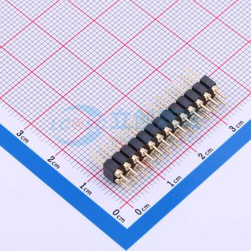 排针 PZ254-2-13-Z-C 插件,P=2.54mm 2x13P 圆针 电子元器件配单