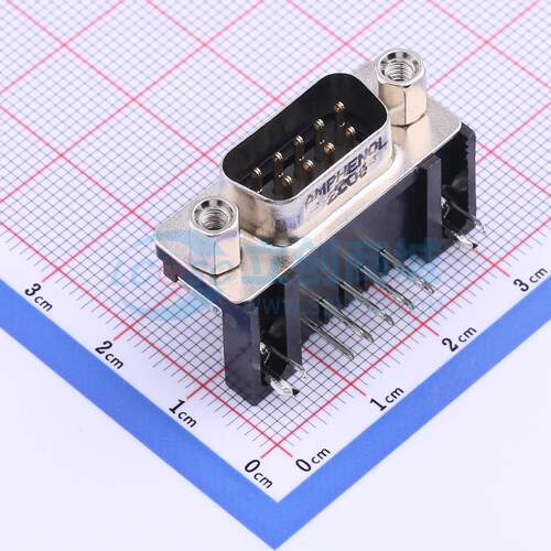 L717SDE09P1ACH4F 插件 D-Sub 公 9P 直插 D-Sub/VGA连接器
