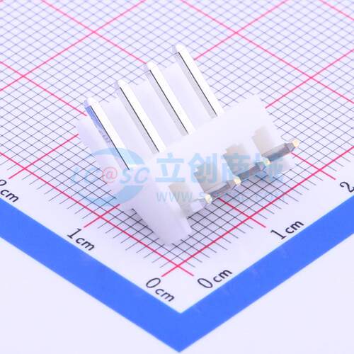 线对板针座 S4P-VH(LF)(SN) 弯插,P=3.96mm 1x4P 弯插 电子元器件
