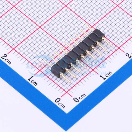 排针 PZ200-1-09-Z-C 插件,P=2mm 1x9P 圆针 原装 电子元器件配单