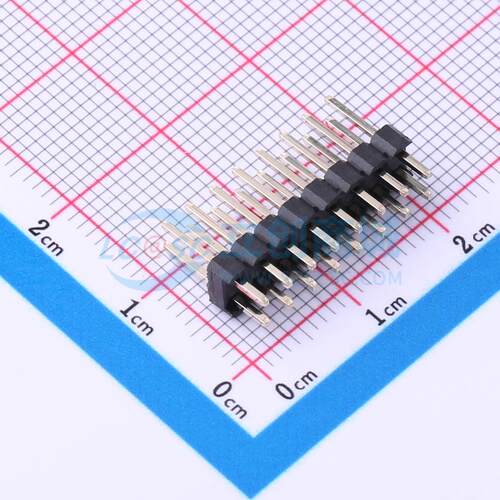 排针 PZ254-2-08-Z-8.5 插件,P=2.54mm 2x8P 方针 电子元器件配单