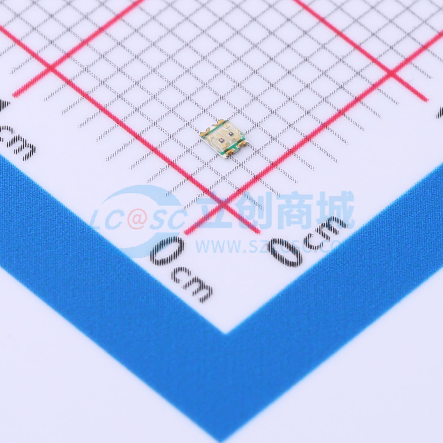发光二极管/LED 19-226/R6G7C-A01/2T 红色,翠绿色 SMD,1.3x1.6mm