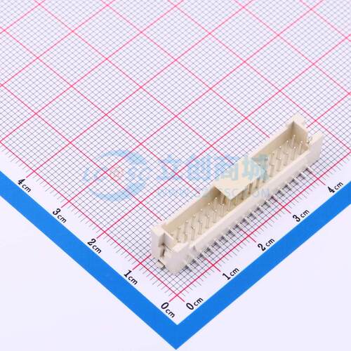 线对板针座 KH-A2009-2X18AB SMD,P=2mm 2x18P 立贴 电子元器件