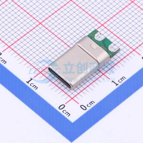 USB连接器 U261-1222N-4B0084U - 3.1TYPE-C连接器 公头12P拉伸