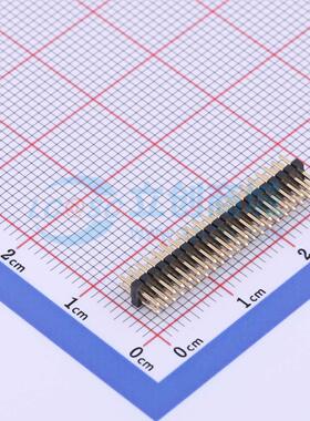 排针 X1321WV-2x21J-C30D23 插件,P=1.27mm 2x21P 方针 原装正品