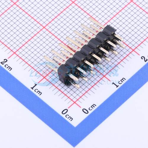 排针 DZ254R-22-14-63 插件,P=2.54mm 2x7P 方针 电子元器件配单