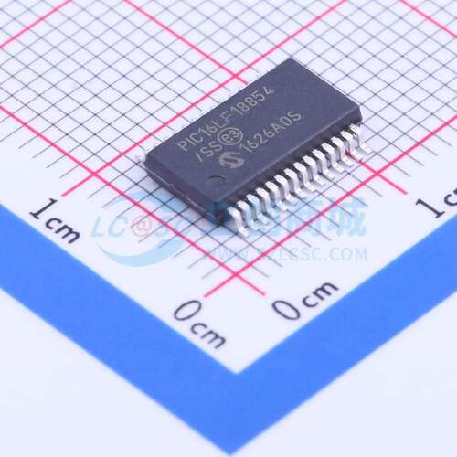 单片机(MCU/MPU/SOC) PIC16LF18854-E/SS SSOP-28-208mil 原装正