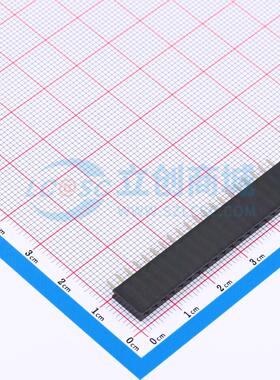 排母 XDM254-1-20-Z-8.5-G0 插件,P=2.54mm 1x20P 方孔 原装正品