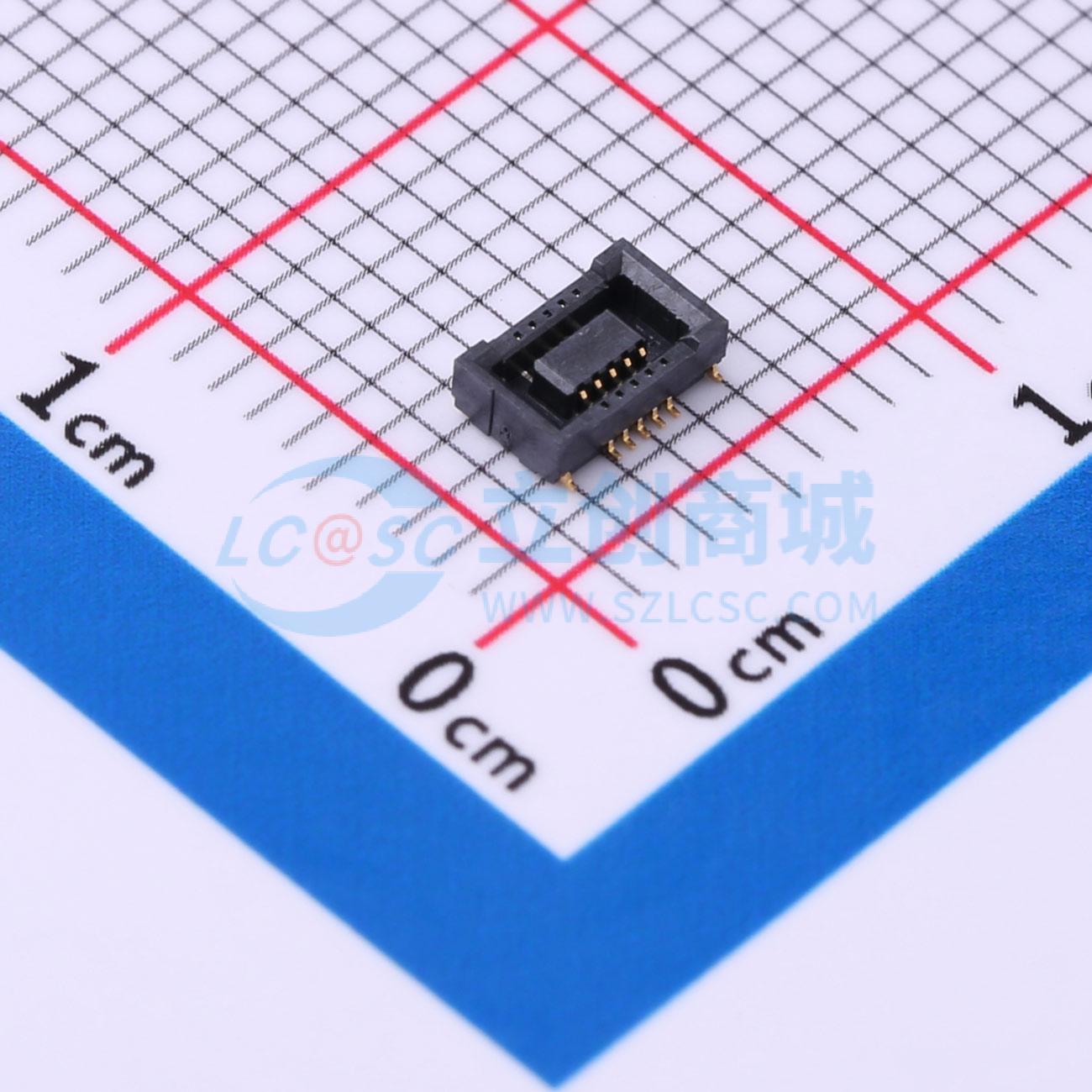 板对板与背板连接器 DF40B-10DS-0.4V(51) SMD,P=0.4mm 立贴 原装