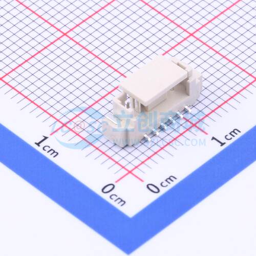线对板针座 KH-A1251LF-06A SMD,P=1.25mm 1x6P 立贴 电子元器件