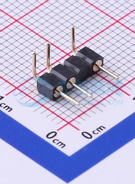 排针 MH254R-11-04N2-1276 弯插,P=2.54mm 圆针 电子元器件配单