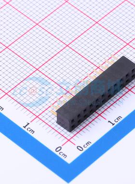排母 X4621FV-2x11-C43D28 插件,P=2mm 2x11P 方孔 电子元器件