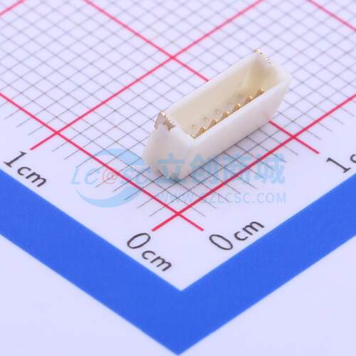 线对板针座 A1001WR-S-07PD01 SMD,P=1mm 1x7P 电子元器件配单