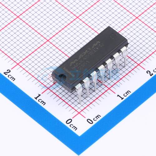 RS-485/RS-422芯片 MAX491EEPD+ DIP-14 原装正品 电子元器件配单