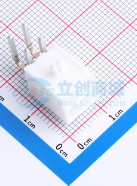 线对板针座 39301042 弯插,P=4.2mm 2x2P 弯插 电子元器件配单