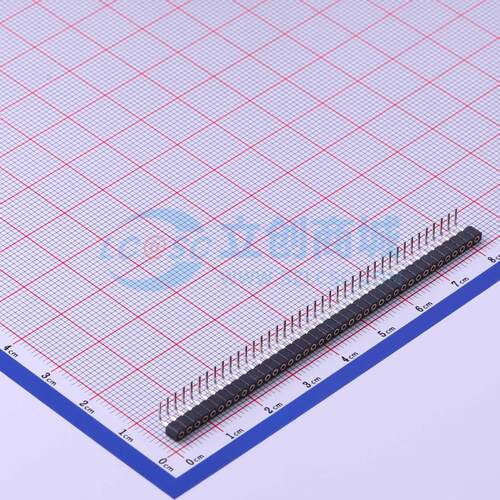 排母 MF200R-11-40-0960 弯插,P=2mm 1x40P 圆孔 电子元器件配单
