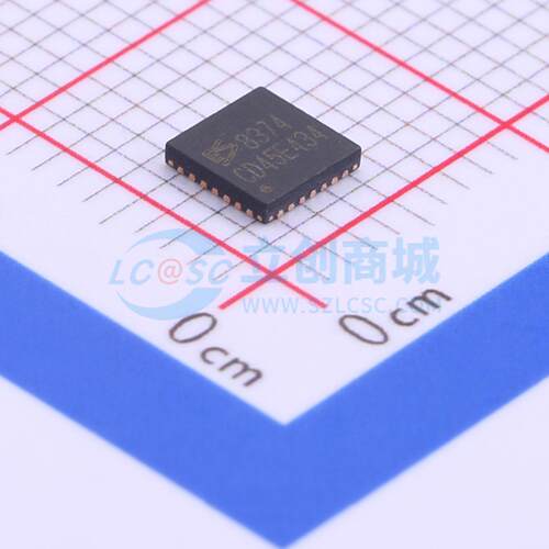 ADC/DAC-专用型 ES8374 QFN-28-EP(4x4) 原装正品 电子元器件配单