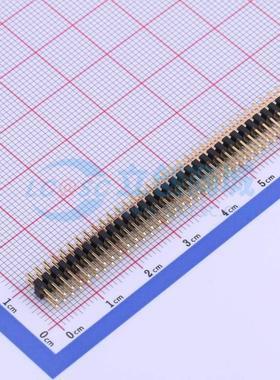 排针 X4621WV-2x33I-C40D28 插件,P=2mm 2x33P 方针 电子元器件