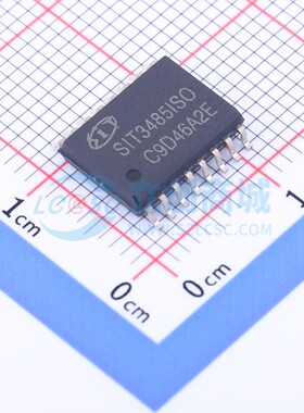 隔离式RS485/422收发器 SIT3485ISO SOIC-16 原装 电子元器件配单