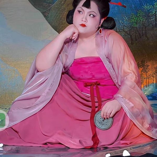 哪吒新款古装汉服石矶娘娘同款COS服演出服影楼拍摄服装
