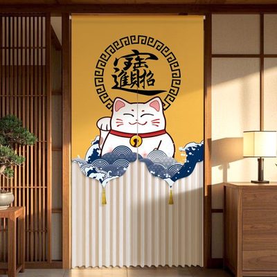 入户门遮挡古风四季通用门帘隔断帘家用新款高档纱帘客厅2025房间