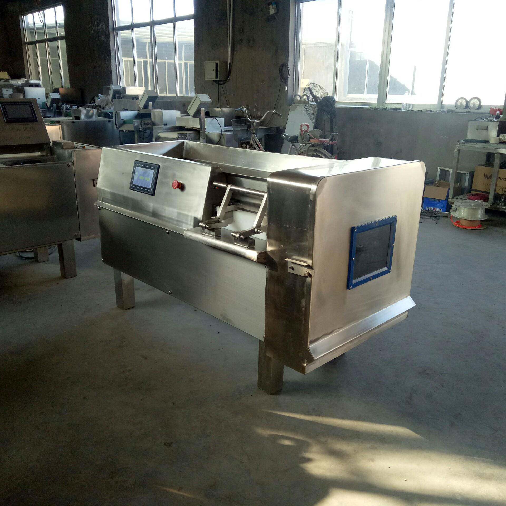 鲜肉冻肉切丁切片切丝机QRJ小型号 牛肉牛蹄筋切块机 猪肉切丁机