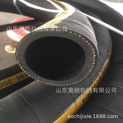 高压风管软管 38mm空压机钢丝橡胶气管胶管 51mm凿岩机风管