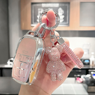 专用丰田塞纳钥匙套25/26款威尔法埃尔法格瑞维亚赛那高档车壳扣