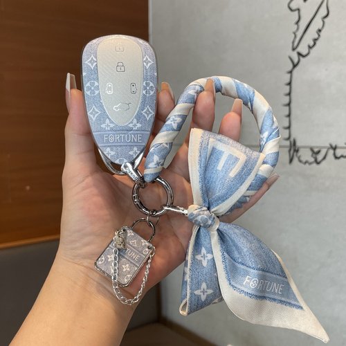 魏牌蓝山高山钥匙套高山8专用2025新款摩卡WEY魏派汽车用品皮壳扣