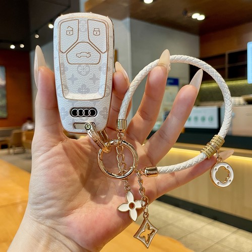 奥迪A4L钥匙套2024新款A6L高级Q5L女士高档q2q3q4q6q7车a5a3a8扣