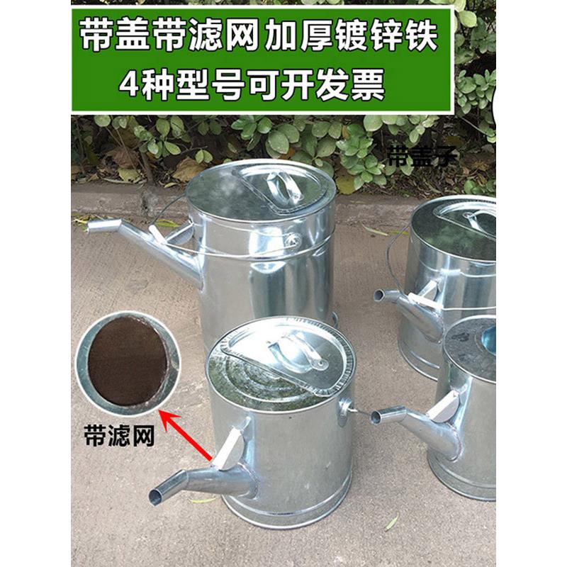 适用长口加油桶汽油桶汽车和摩托车备用油箱20升15升10升白铁喷壶