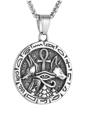 荷鲁斯之眼安卡十字架古埃及项链