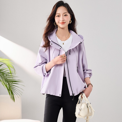 芯依梦通勤短款聚酯纤维