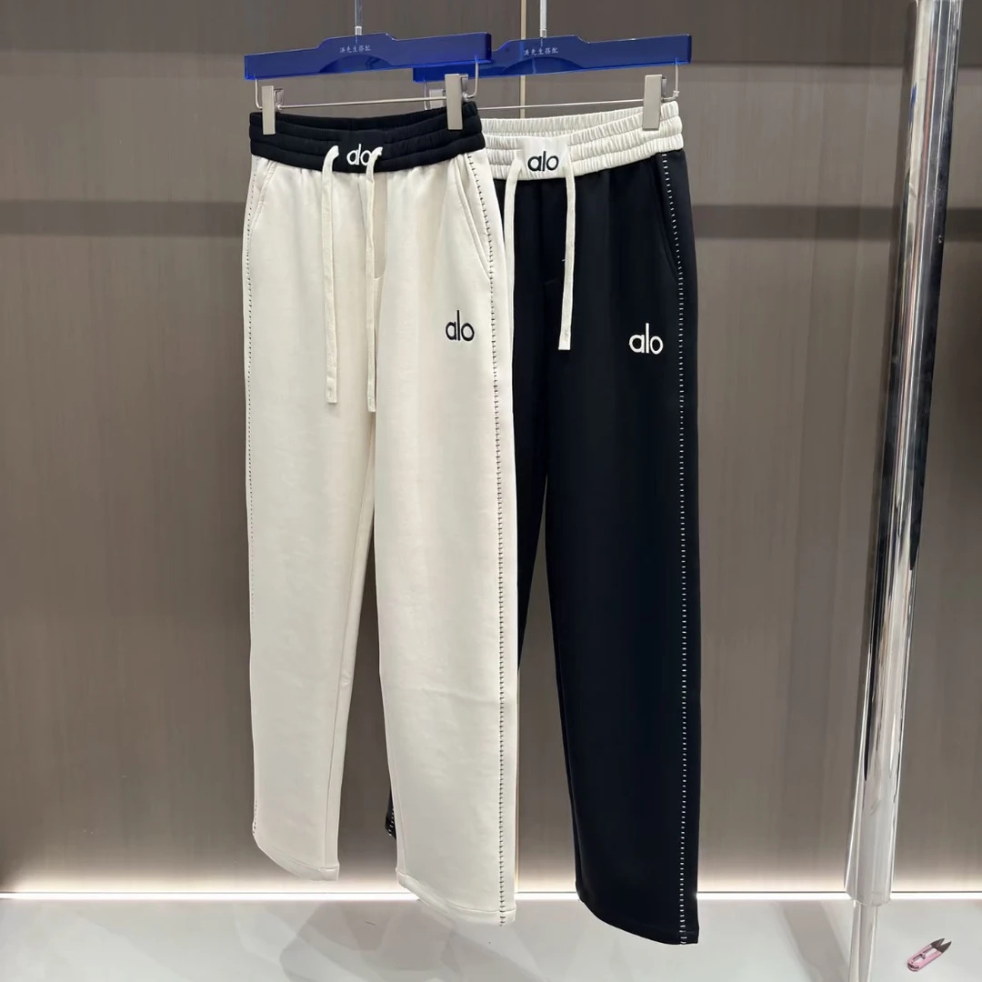 高奢秋季新款透气清凉宽松个性设计感老钱风男士直筒裤休闲时尚