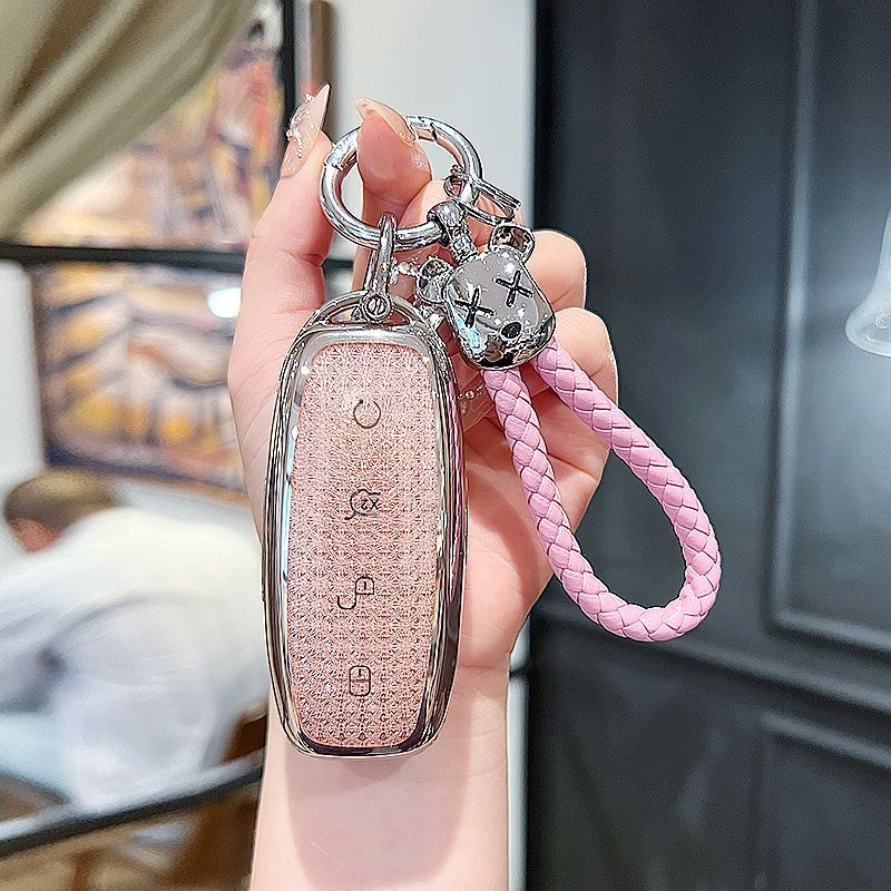 腾势d9N78钥匙套专用改装