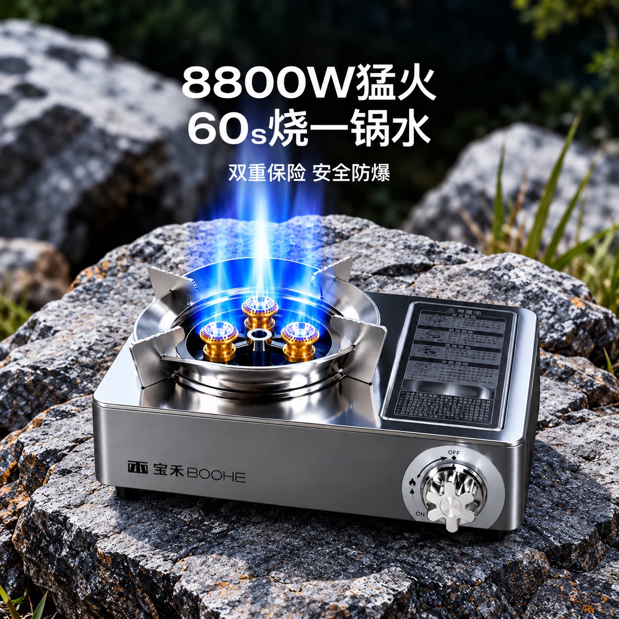 宝禾卡式炉新款户外便携式