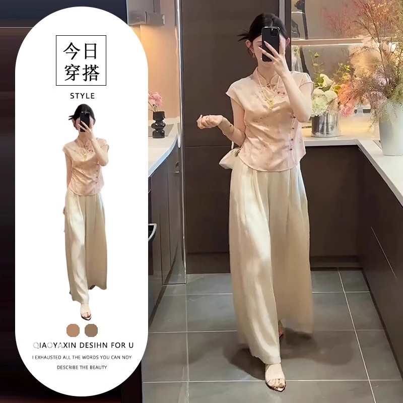 单件/新中式国风装夏季新