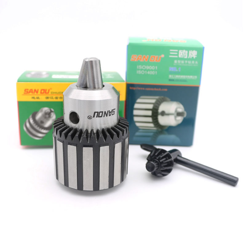 三鸥钻夹头钻床台钻夹头钢壳 重型三爪夹头锥度钻夹头B16 B18 B22,纺织面料/辅料/配套,其他纺织机械,淘宝优惠券,粉丝福利购,淘宝优惠卷