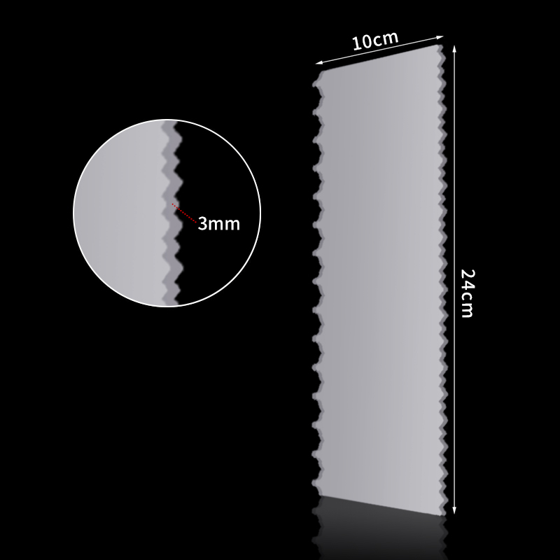 烘焙新手奶油抹面神器抹平工具亚克力刮板家用蛋糕抹油板透明抹刀
