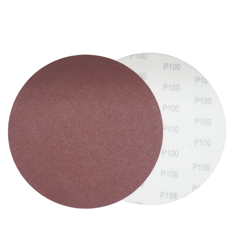 7寸8孔墙面打磨机砂纸圆形砂纸片18cm气磨机自粘砂皮沙纸P120P180 - 封面