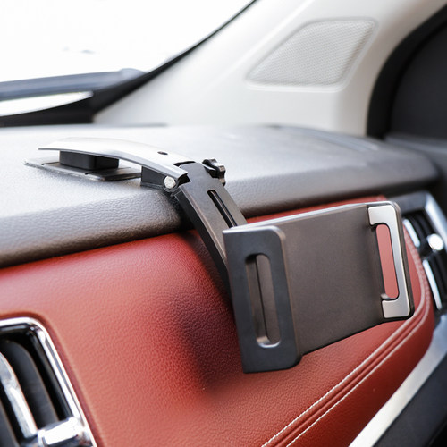 强磁仪表台粘贴式车载平板12寸大屏pad磁吸支架中控延长不挡视线