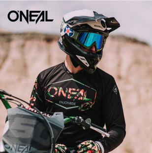 美国ONEAL越野摩托车头盔场地林道拉力防摔全盔玻璃纤维盔 2023款