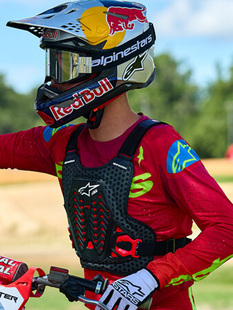 2025款 备 意大利A星alpinestars越野摩托车护甲衣A1防摔护背骑行装