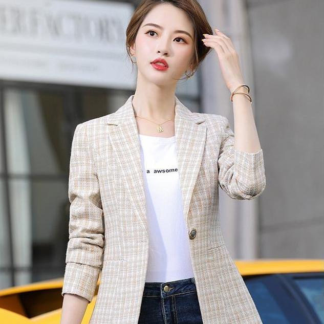 网红小西装外套女小香风2