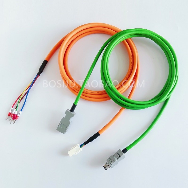 安川伺服小功率编码器连接线JZSP-CMP00-03 5 10-E CSP19动力线缆