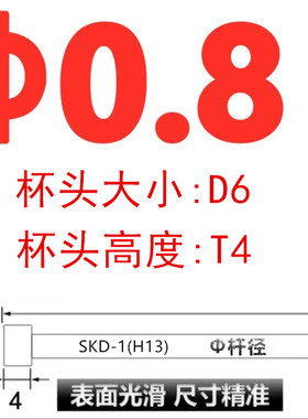 SKD61顶针模具顶针lSKD61推杆顶杆氮化现货1.2.3.4.5.6.7.8.9.10