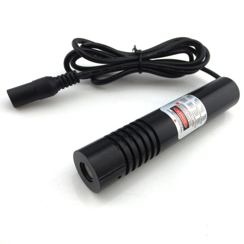 欧司朗高亮度绿光激光模组绿镭射模组绿光十字线一字线点状定位灯